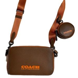 Coach Charter Pebble Leather Crossbody Bag
